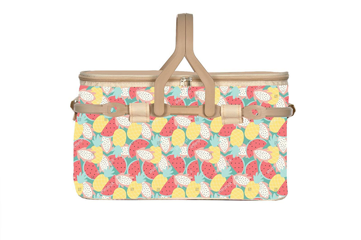 25 Lt Piknik Sepeti  ( 1072 PİCNİC BAG  ) 