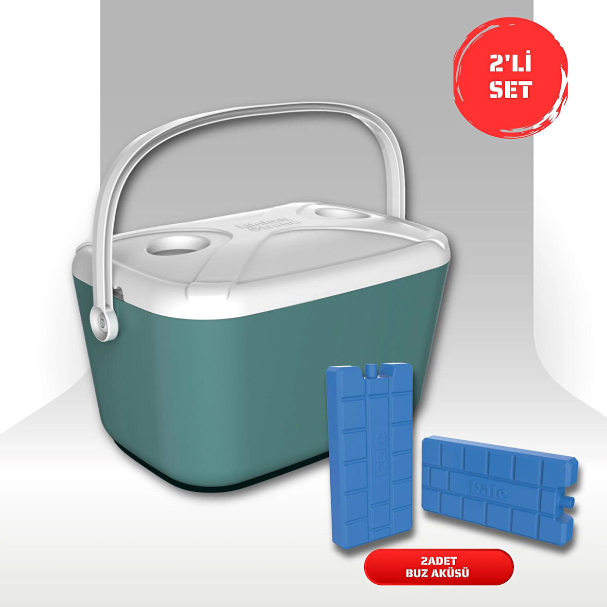 Buzluk Termos  Set-30 Lt Buzzy Buzluk Termos (1178 Cooler Box)+ 2 Adet K-250 Buz Aküsü 