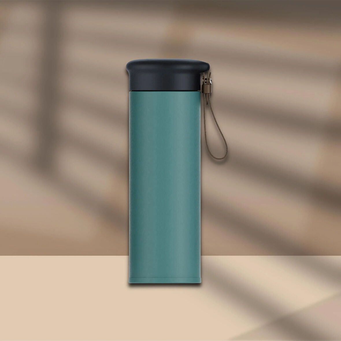 600 ml Paslanmaz Çelik Termos, Çift Katmanlı, Sızdırmaz Kapaklı