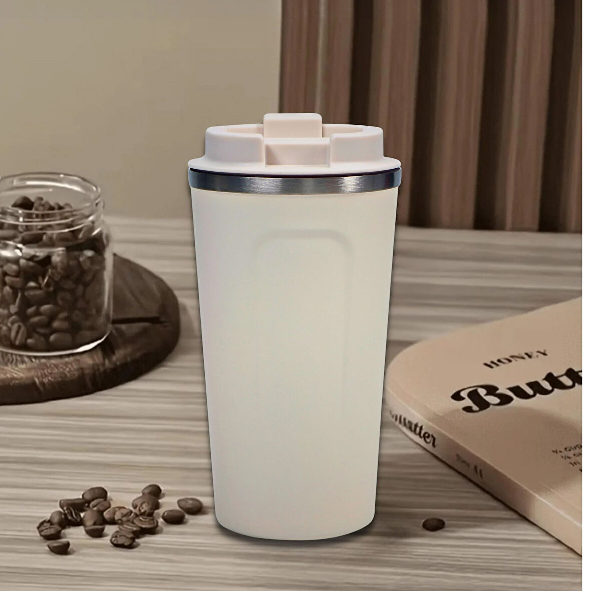 500 ml Paslanmaz Çelik Bardak Termos Çift Katmanlı