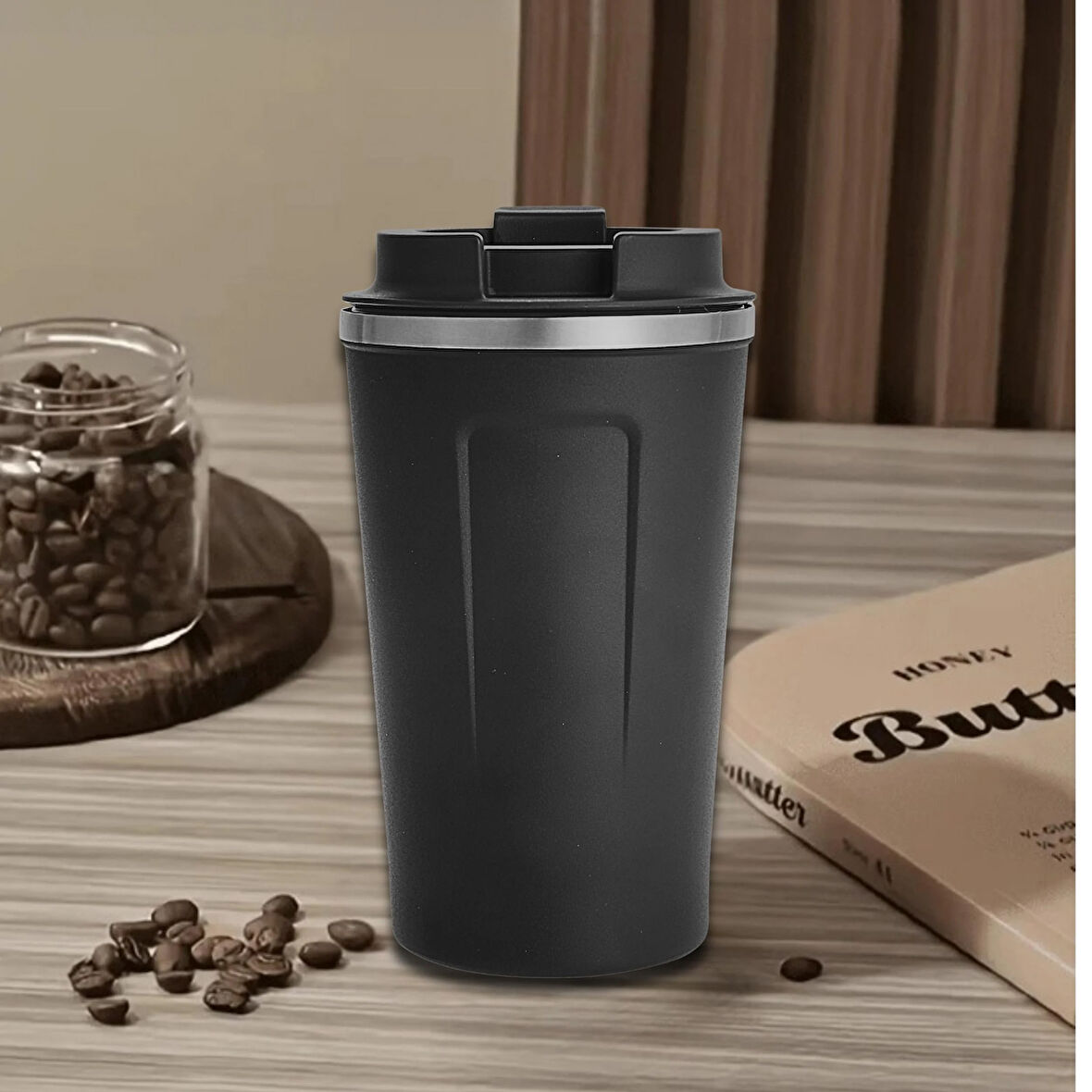 500 ml Paslanmaz Çelik Bardak Termos Çift Katmanlı