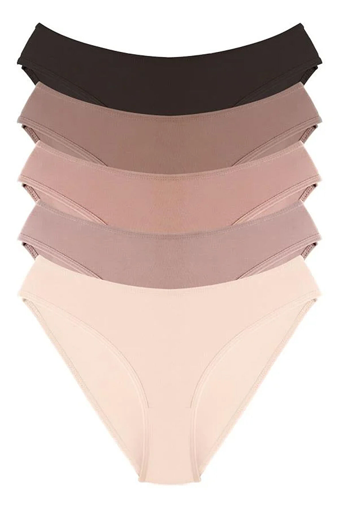 Pamuklu Kadın Bikini Külot 5'li Paket