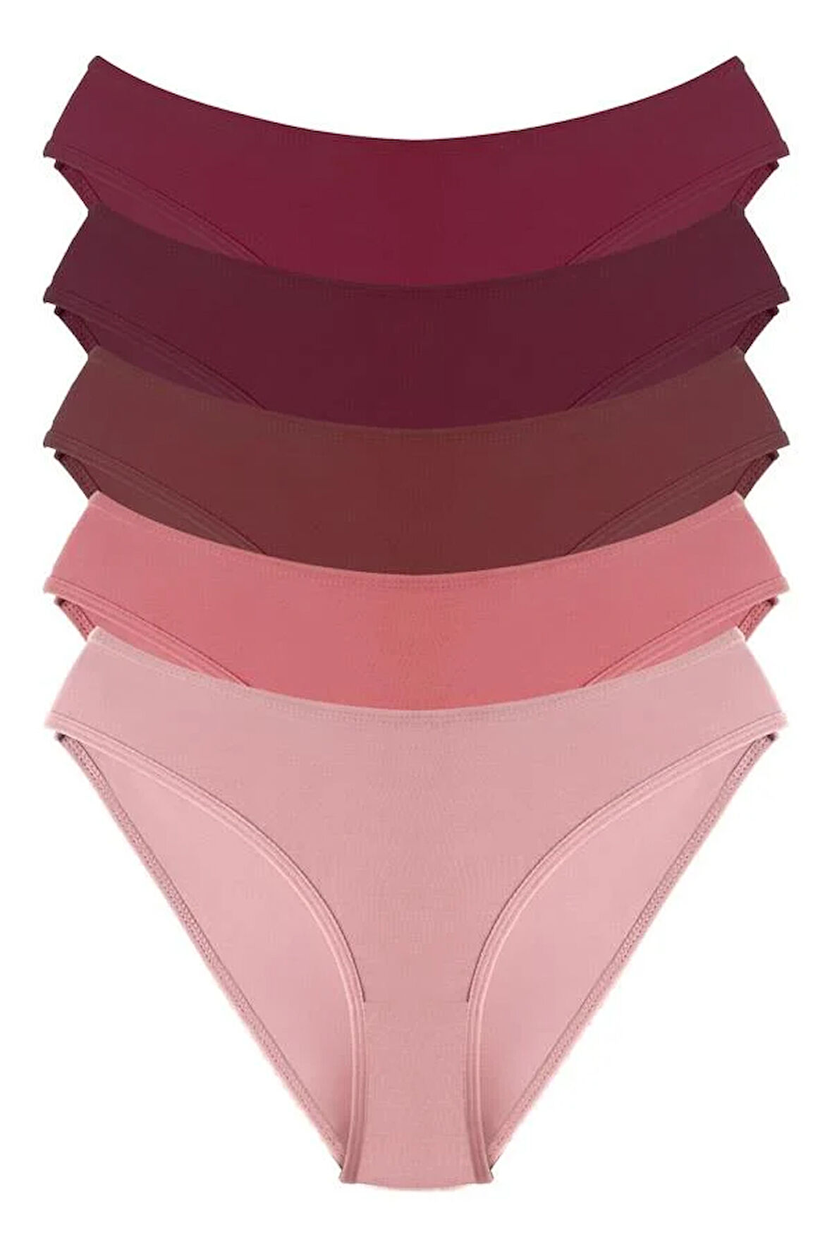 Pamuklu Kadın Bikini Külot 5'li Paket-2