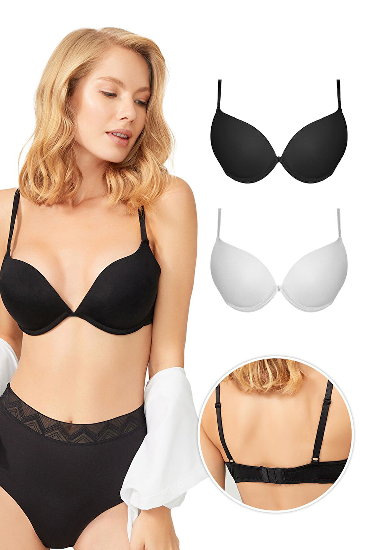 Lol Up Push Up Balenli Sütyen 2'li Paket