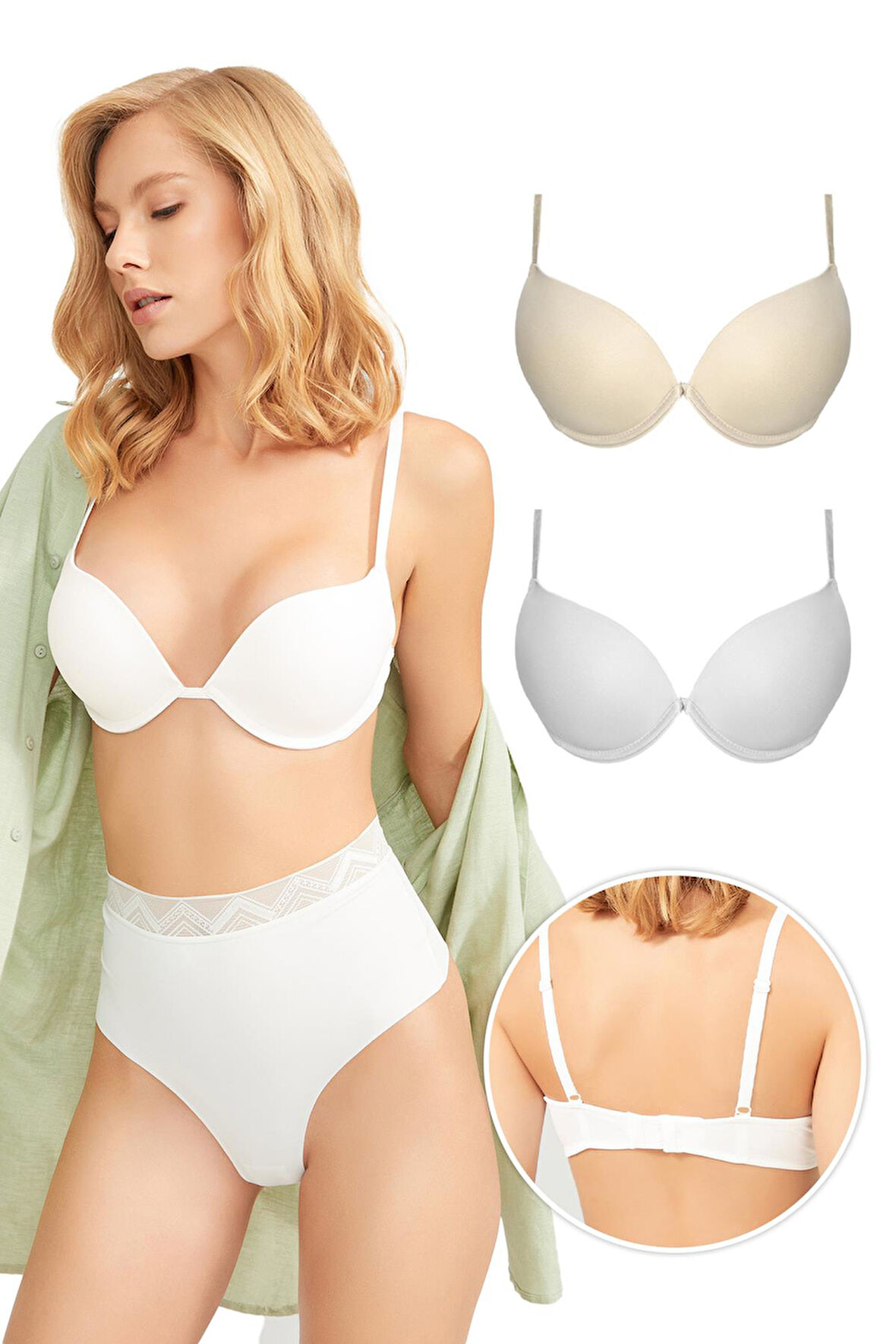 Lol Up Push Up Balenli Sütyen 2'li Paket-3