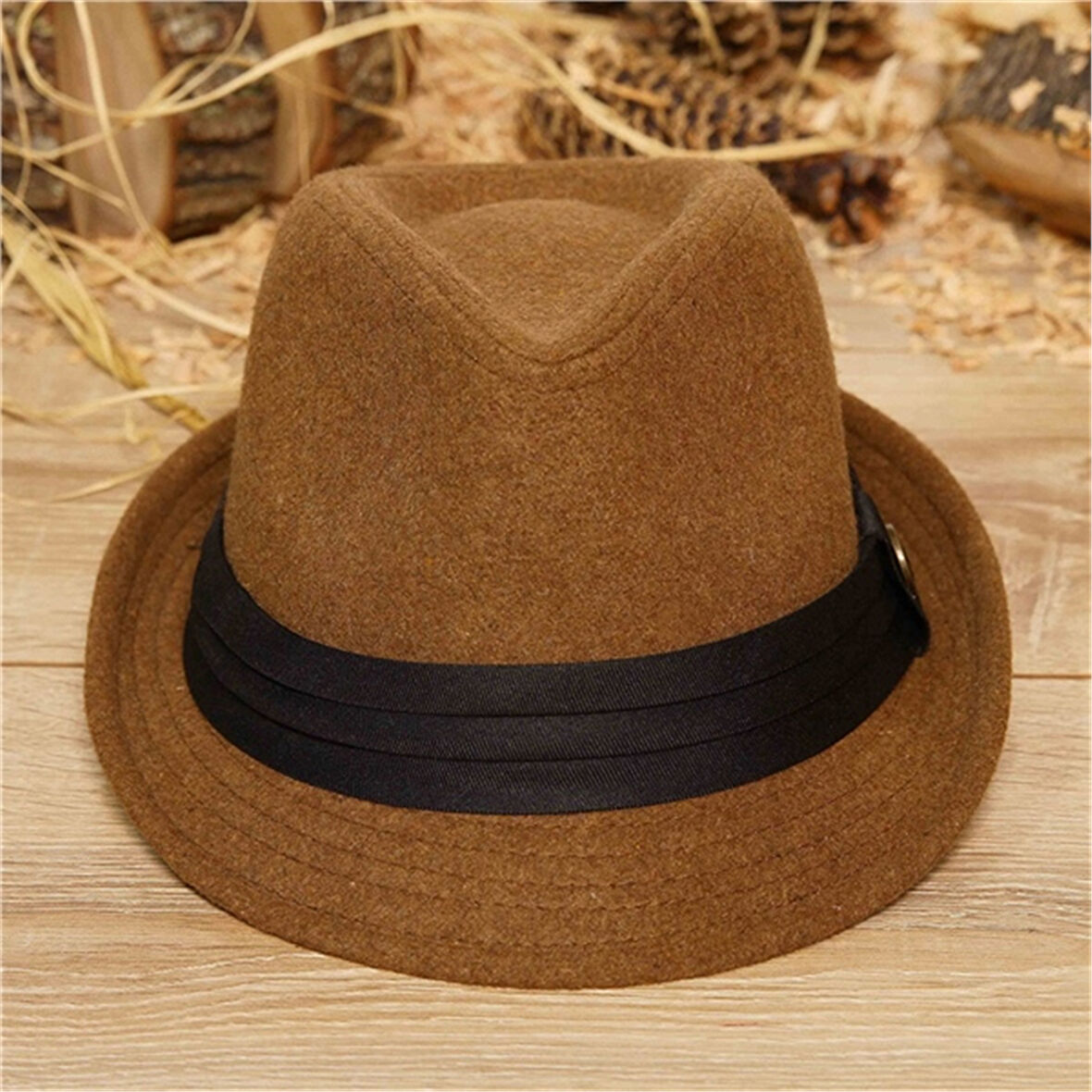 KISA KENARLI FÖTR ŞAPKA U-163