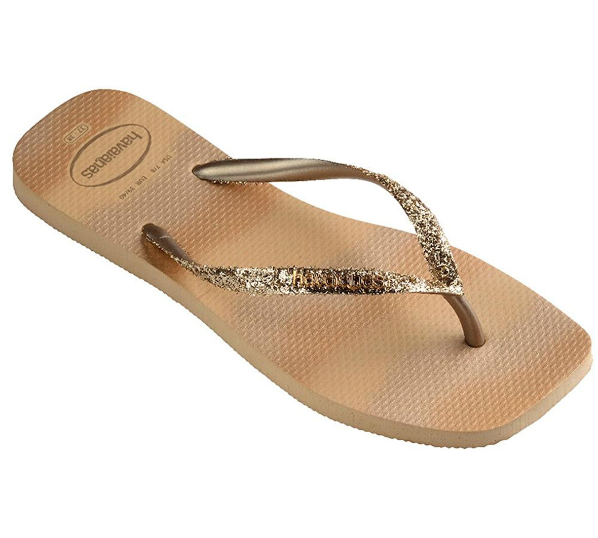 SLIM SQUARE GLITTER KADIN ALTIN TERLİK 4149417