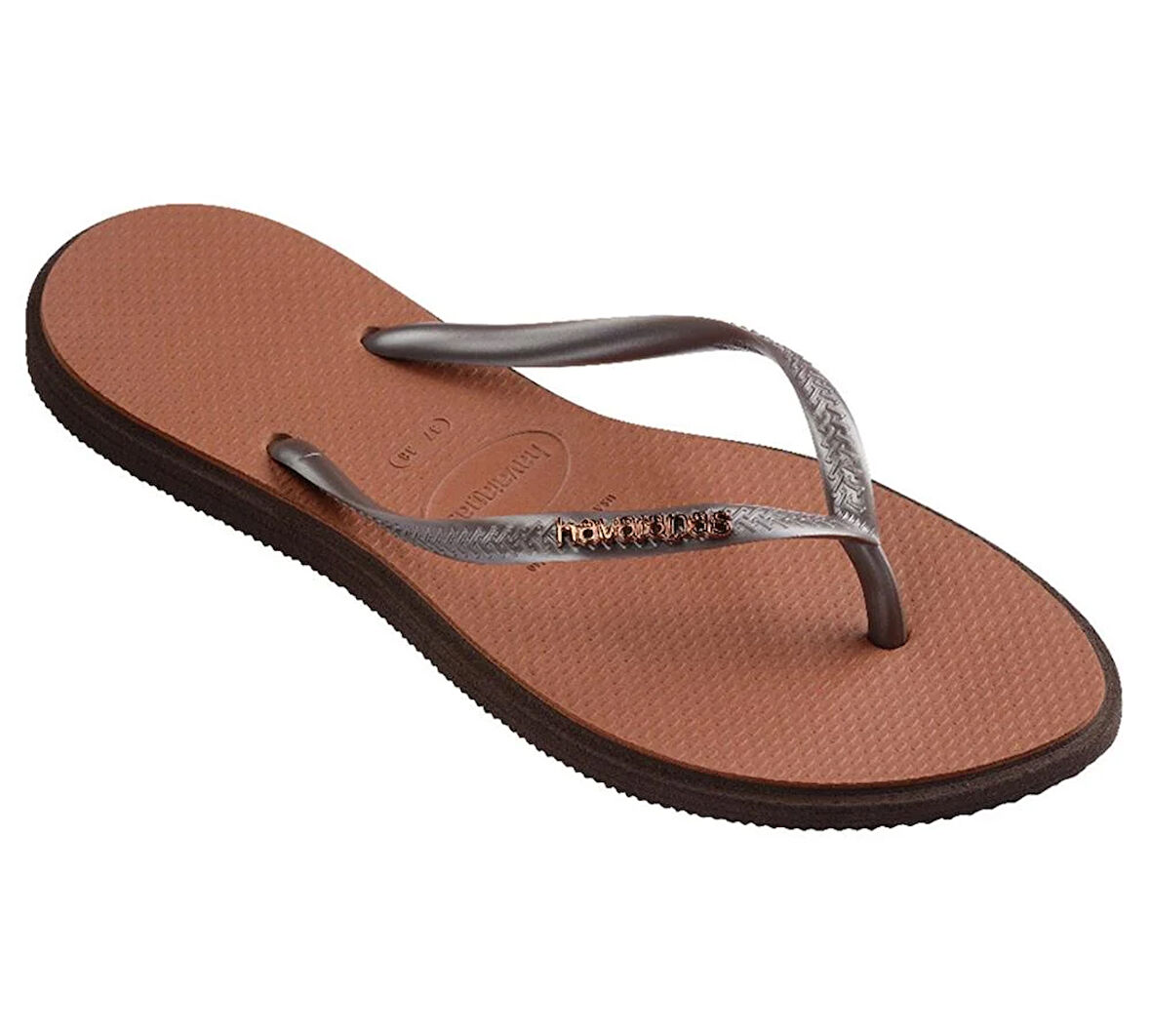 HAVAİANAS SLIM POINT KADIN KAHVERENGİ TERLİK 4149584