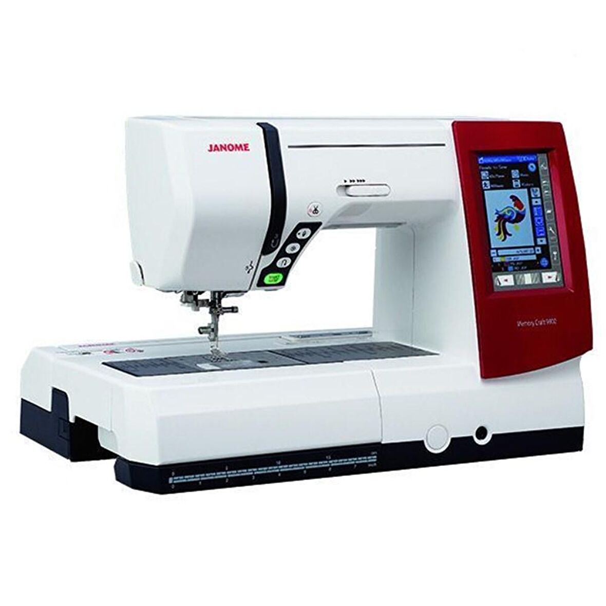 Janome MC 9900 Dikiş Makinesi Kırmızı