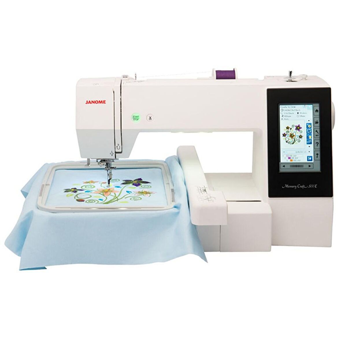 Janome MC 500E Dikiş Makinesi Beyaz
