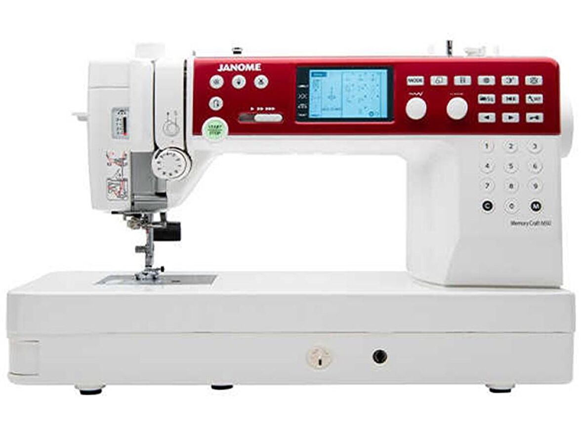 Janome MC6650 Elektronik Dikiş Makinesi Kırmızı