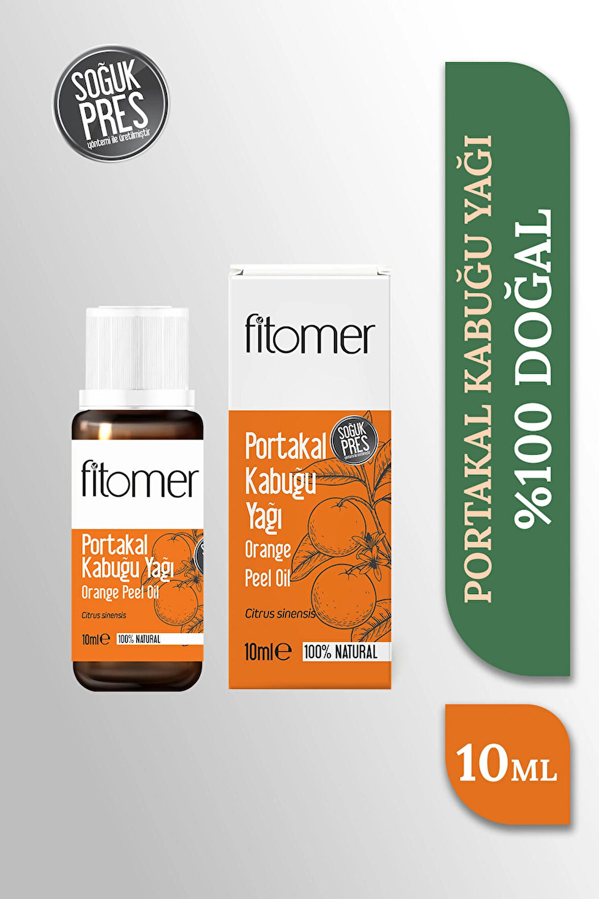 Fitomer Portakal Kabuğu Yağı 10ML