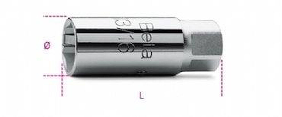 Beta 956E 3/8'' Buji Lokması 20,8mm 13/16''