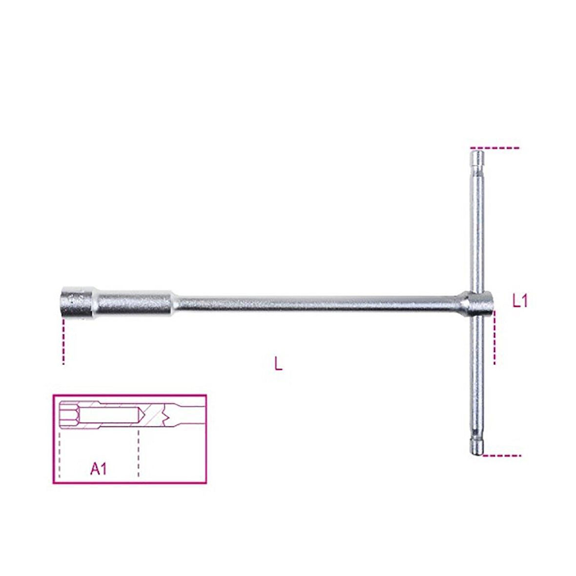 Beta 949 T Derin Lokma Anahtar 17 mm