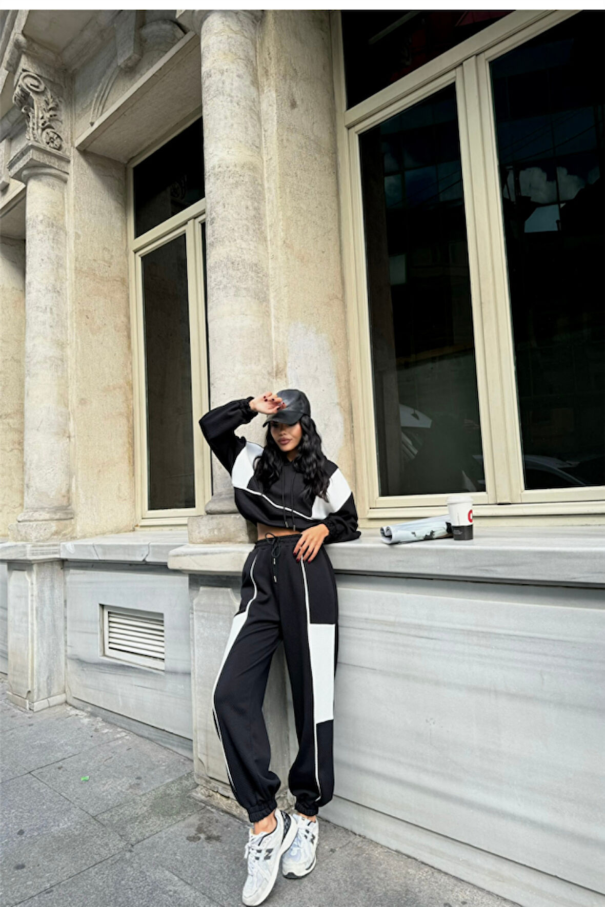 EŞOFMAN TAKIM PARÇALI - Siyah