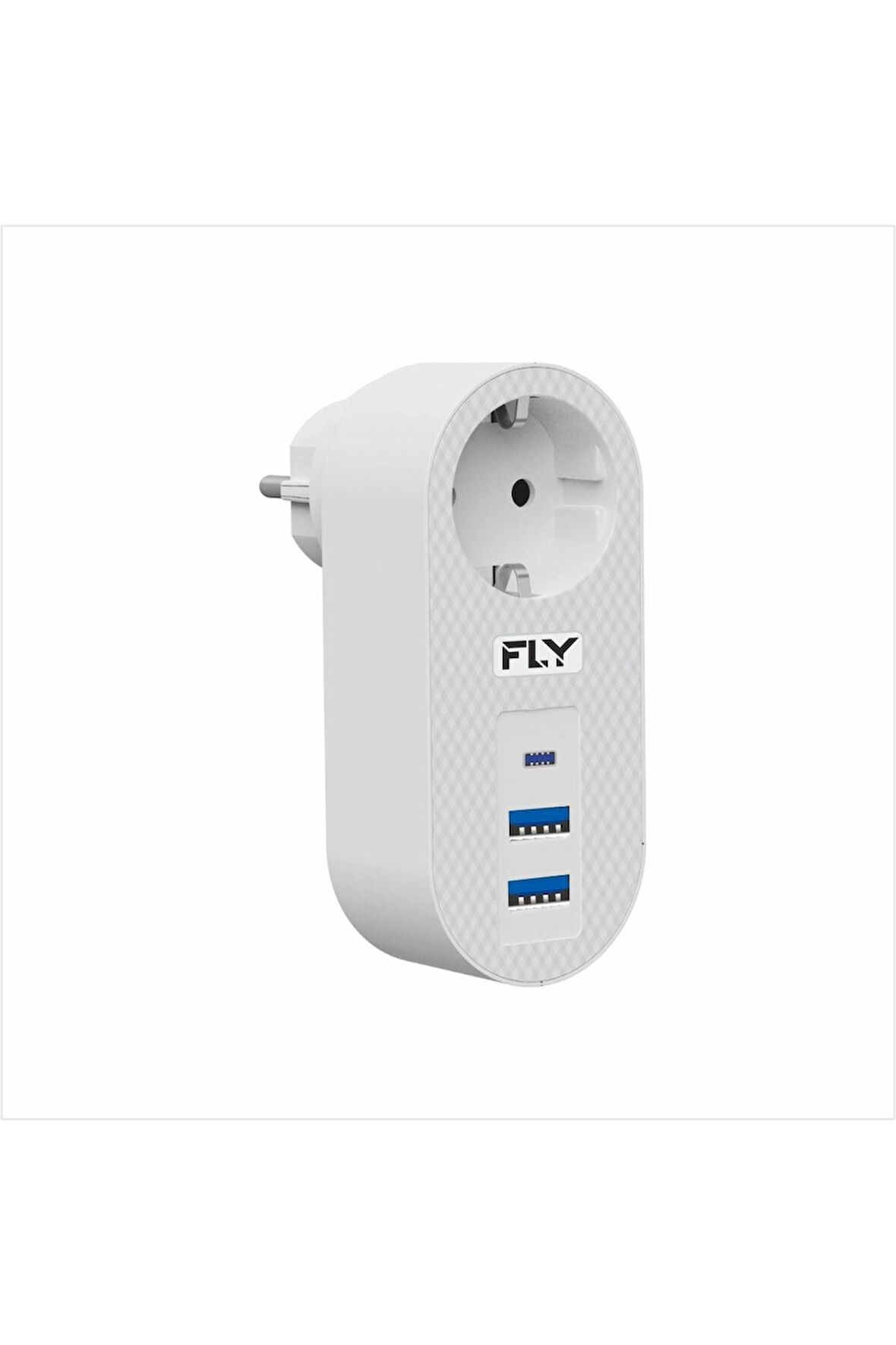 -3400-01 Akım Korumalı 1xpriz 2xusb 1xusb Type-c Soket 2.1a