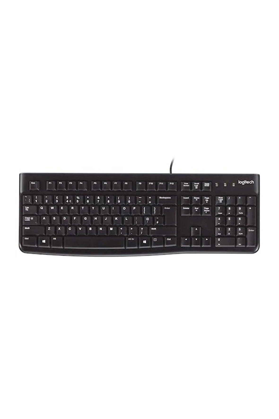 K120 920-002505 USB Kablolu Standart Q İngilizce Klavye