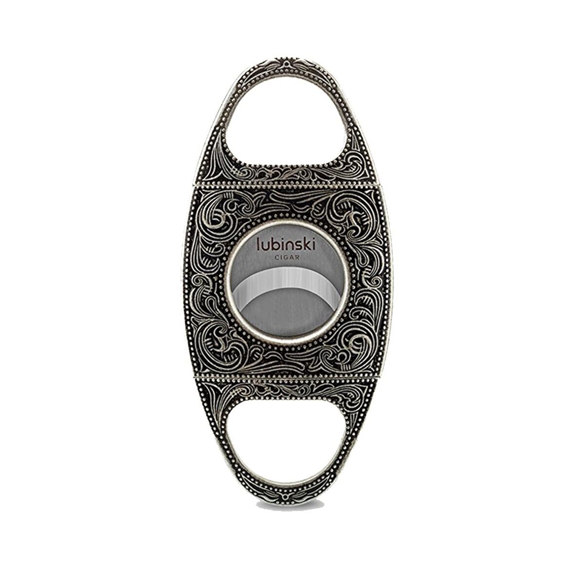 Lubinski Metal Puro Kesici Lazer Bıçak Kabartma İşlemeli Black (60Ring)