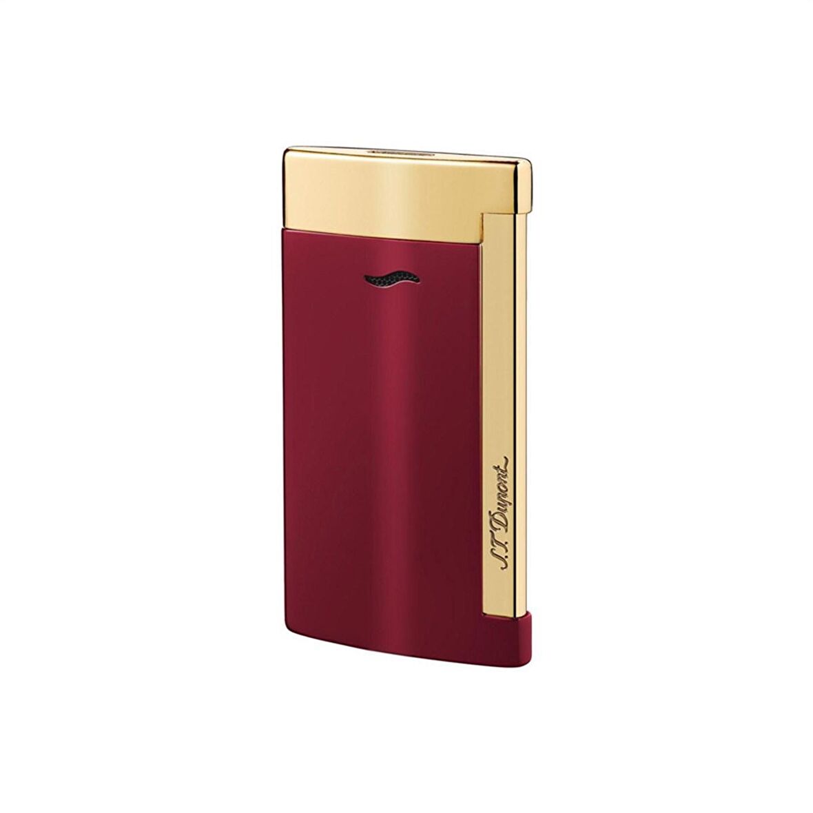 S.T. Dupont Slim 7 Lotus Kırmızı-Altın Çakmak 27707