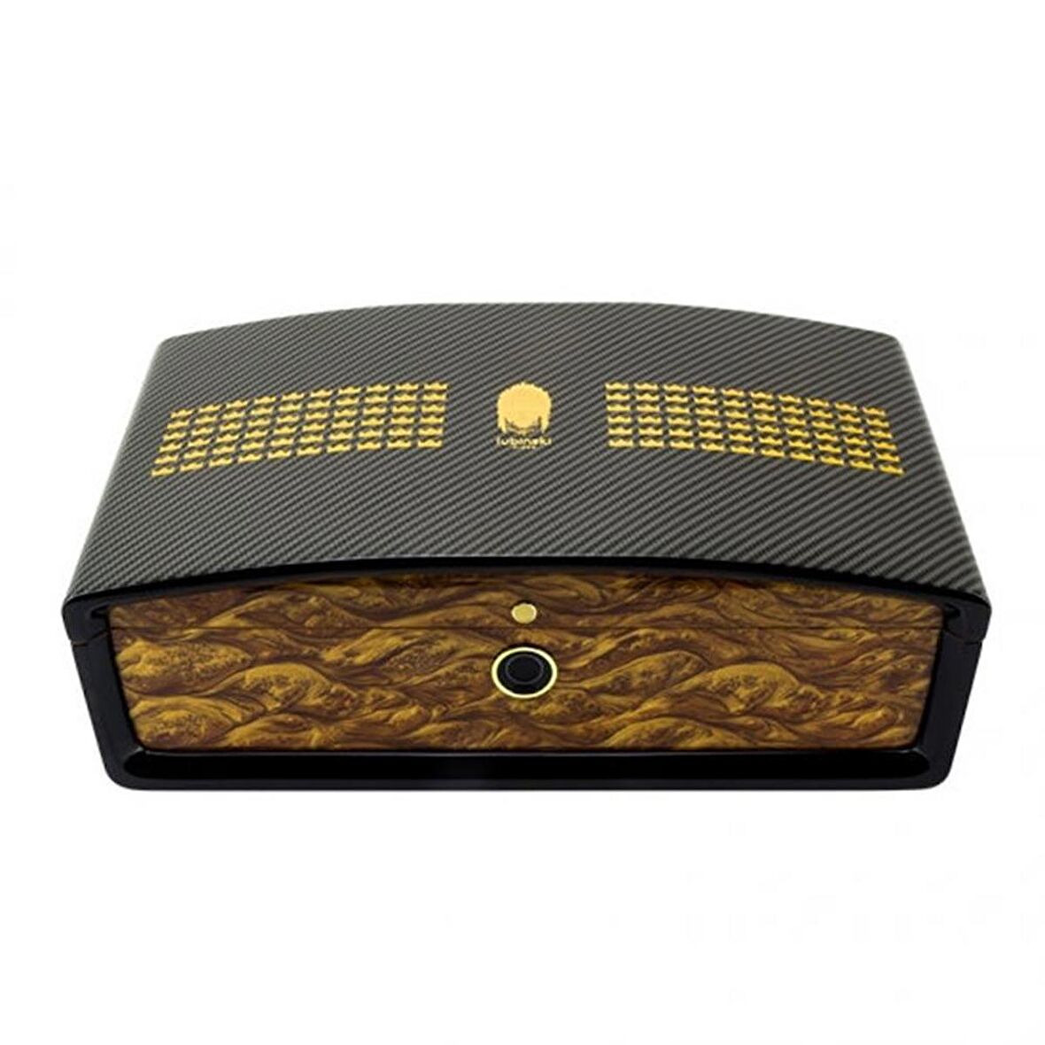 Lubinski Special Edt. Carbonfiber Parmakizi Humidor Puro Kutusu 80's