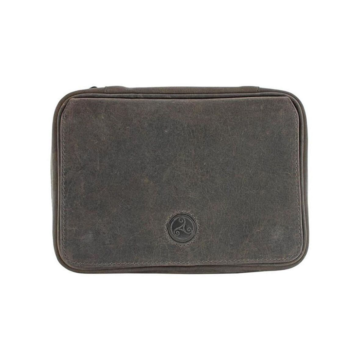 Rattray's Peat Pipe Bag 2 Kahve Deri Pipo Çantası