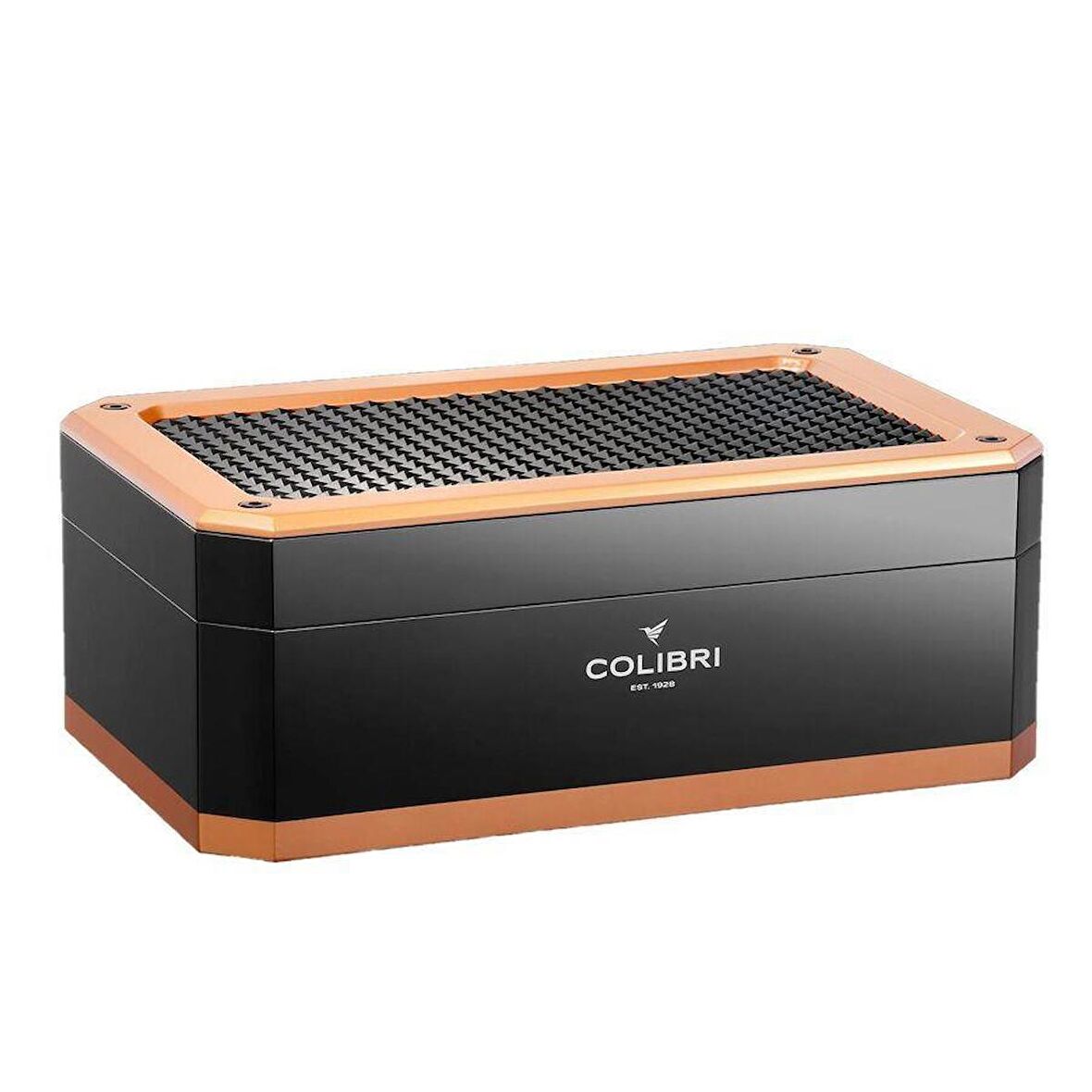 Colibri Rally Humidor Puro Kutusu Piano Siyah/Gold 120's