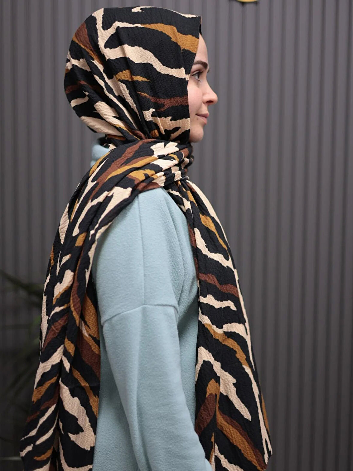 Eyfel Desenli Mio Cazz Zebra Desen DMC0805