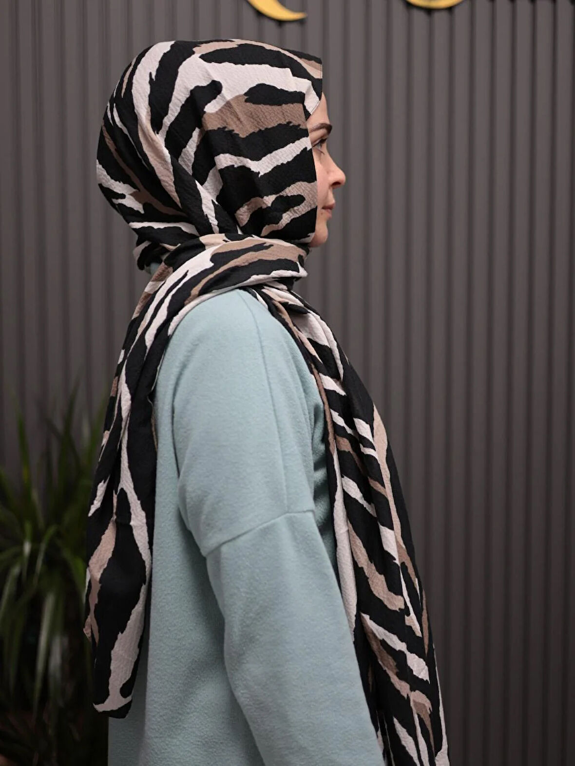 Eyfel Desenli Mio Cazz Zebra Desen DMC0807