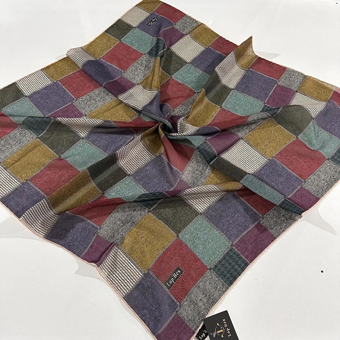 Lop'Res Soft Pamuklu Eşarp LDL3610