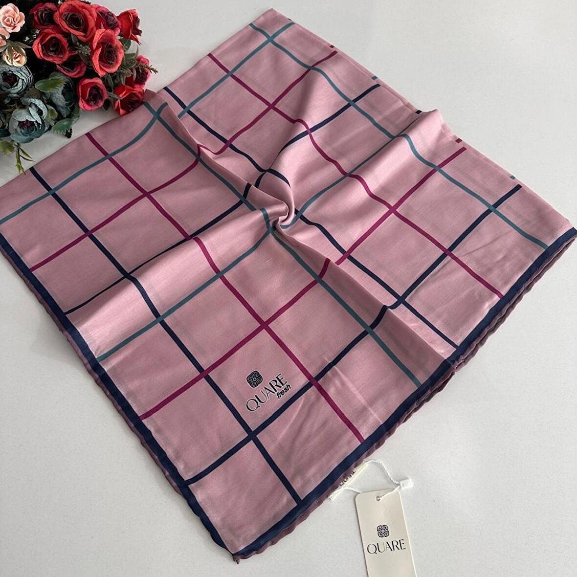 QUARE Soft Pamuklu  Eşarp LDQ0803