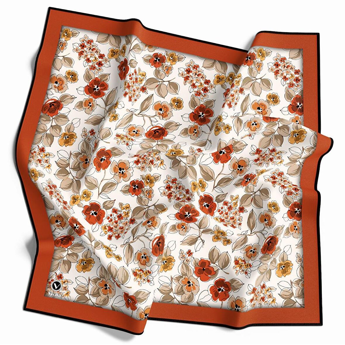 Violla Dijital Twill Eşarp VL8401