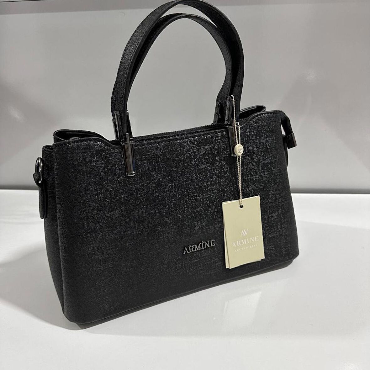 Armine Kadın Çanta Düz Siyah AR31107
