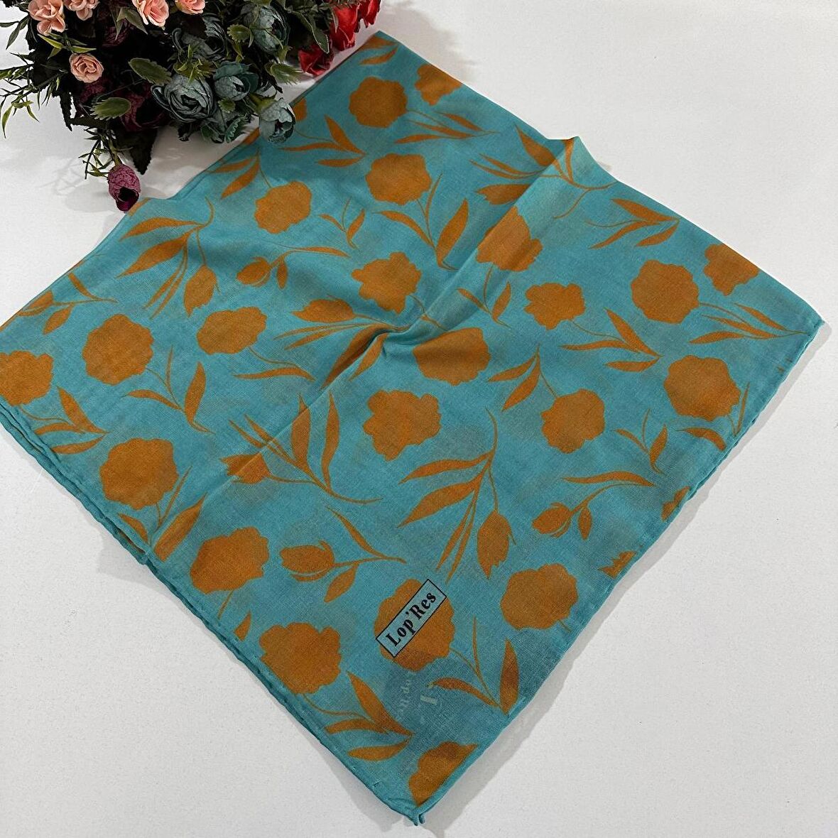 Lop'Res Soft Pamuklu Eşarp LDL5309