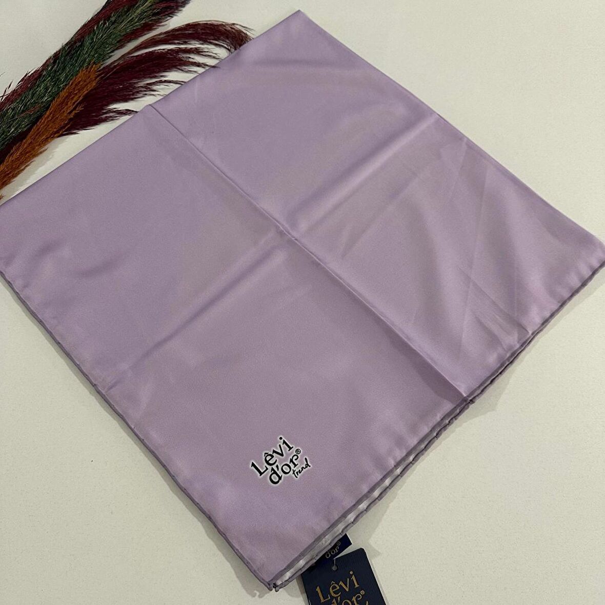 Levi'dor Trend Düz Renk Eşarp Soft Lila LVB46