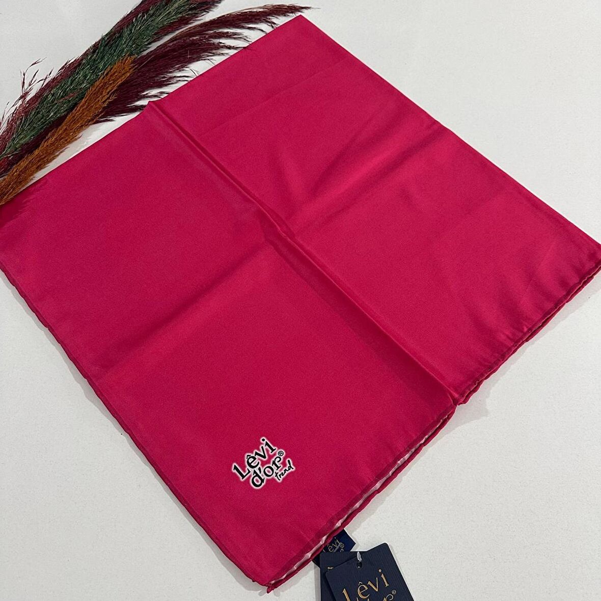 Levi'dor Trend Düz Renk Eşarp Pembe LVB49