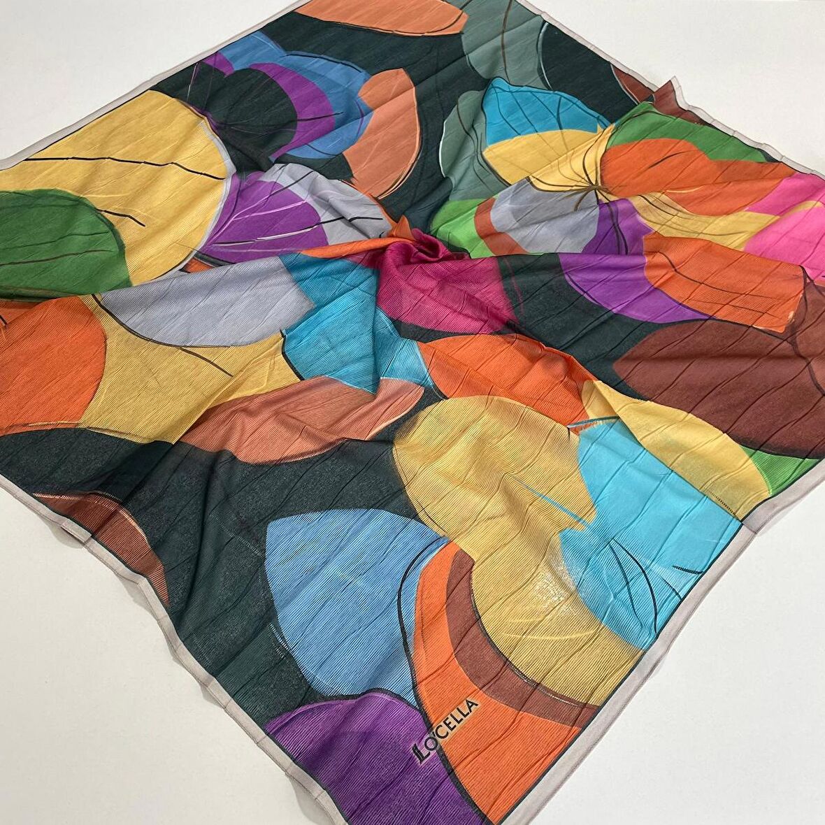 Locella Pliseli Eşarp LDFP0307