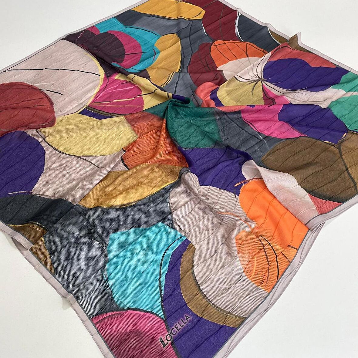 Locella Pliseli Eşarp LDFP0308