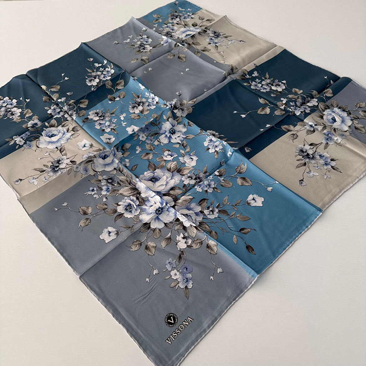 Vissona Twill İpek Eşarp IPK4205