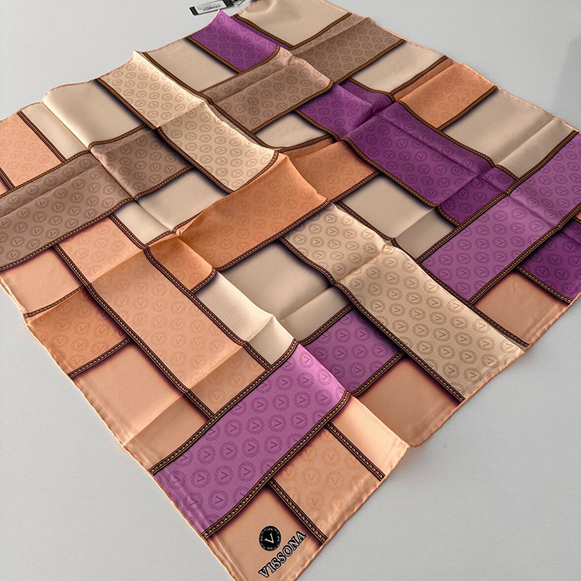 Vissona Twill İpek Eşarp IPK4312