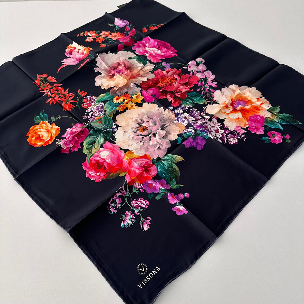 Vissona Twill İpek Eşarp IPK4404