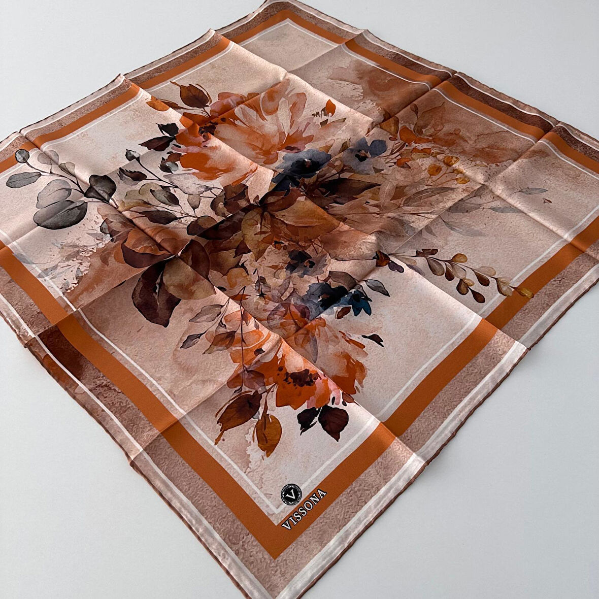 Vissona Twill İpek Eşarp IPK4603