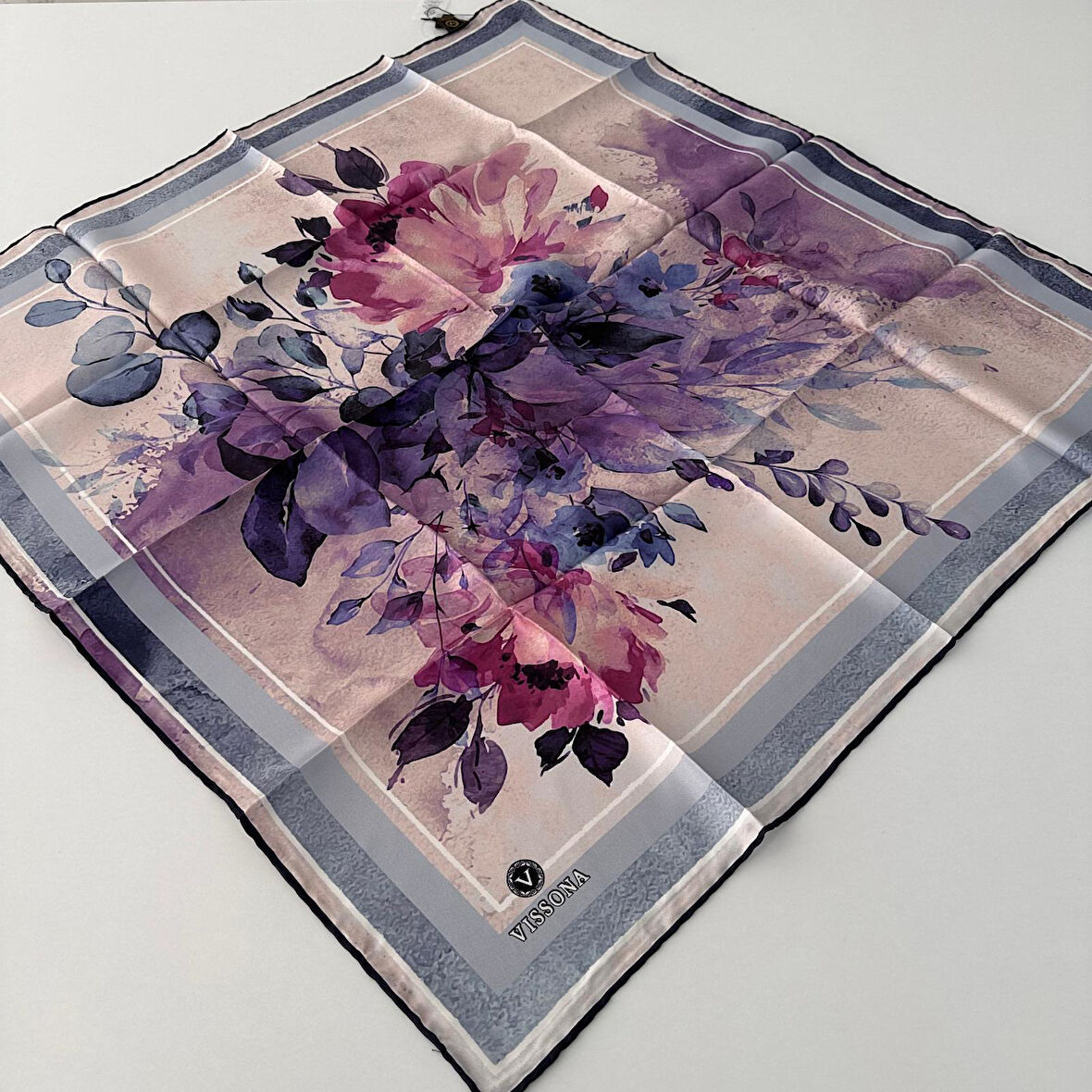 Vissona Twill İpek Eşarp IPK4608