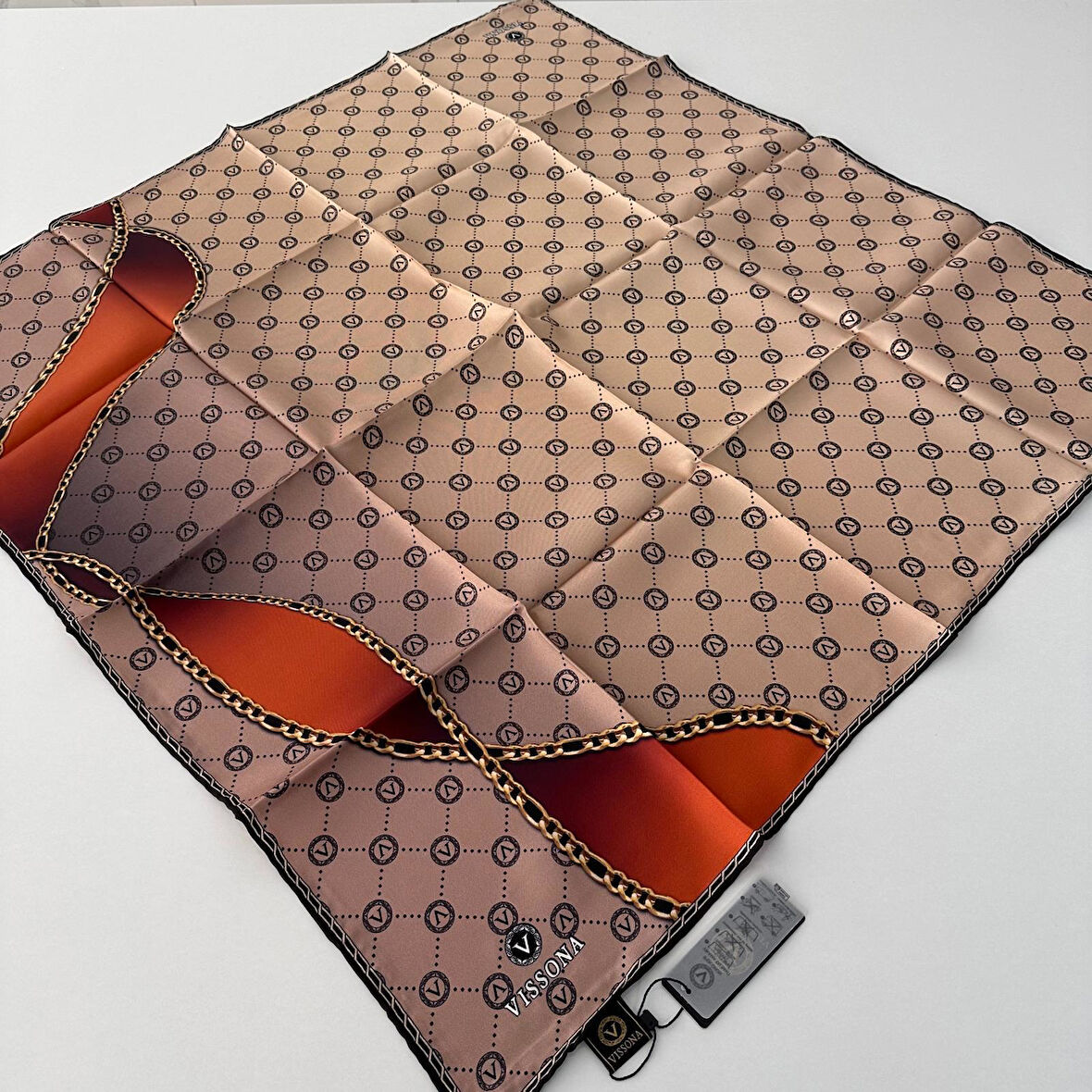 Vissona Twill İpek Eşarp IPK4703