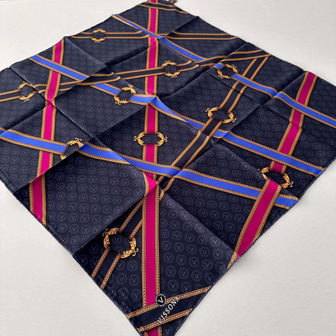 Vissona Twill İpek Eşarp IPK5507