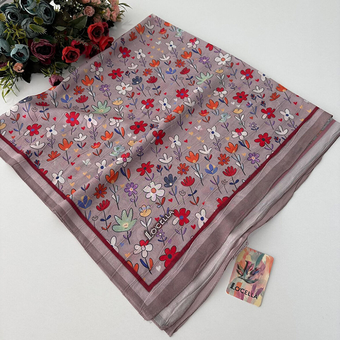 Locella Pliseli Eşarp LDFP0807