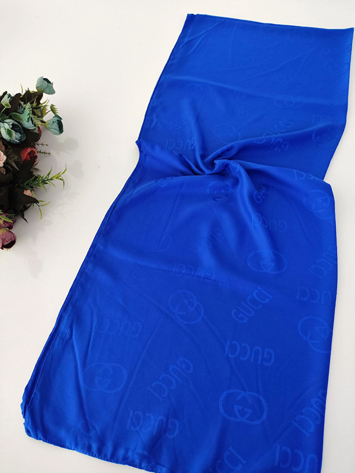 Locella Jakar Şal Saks Mavi JSL1914