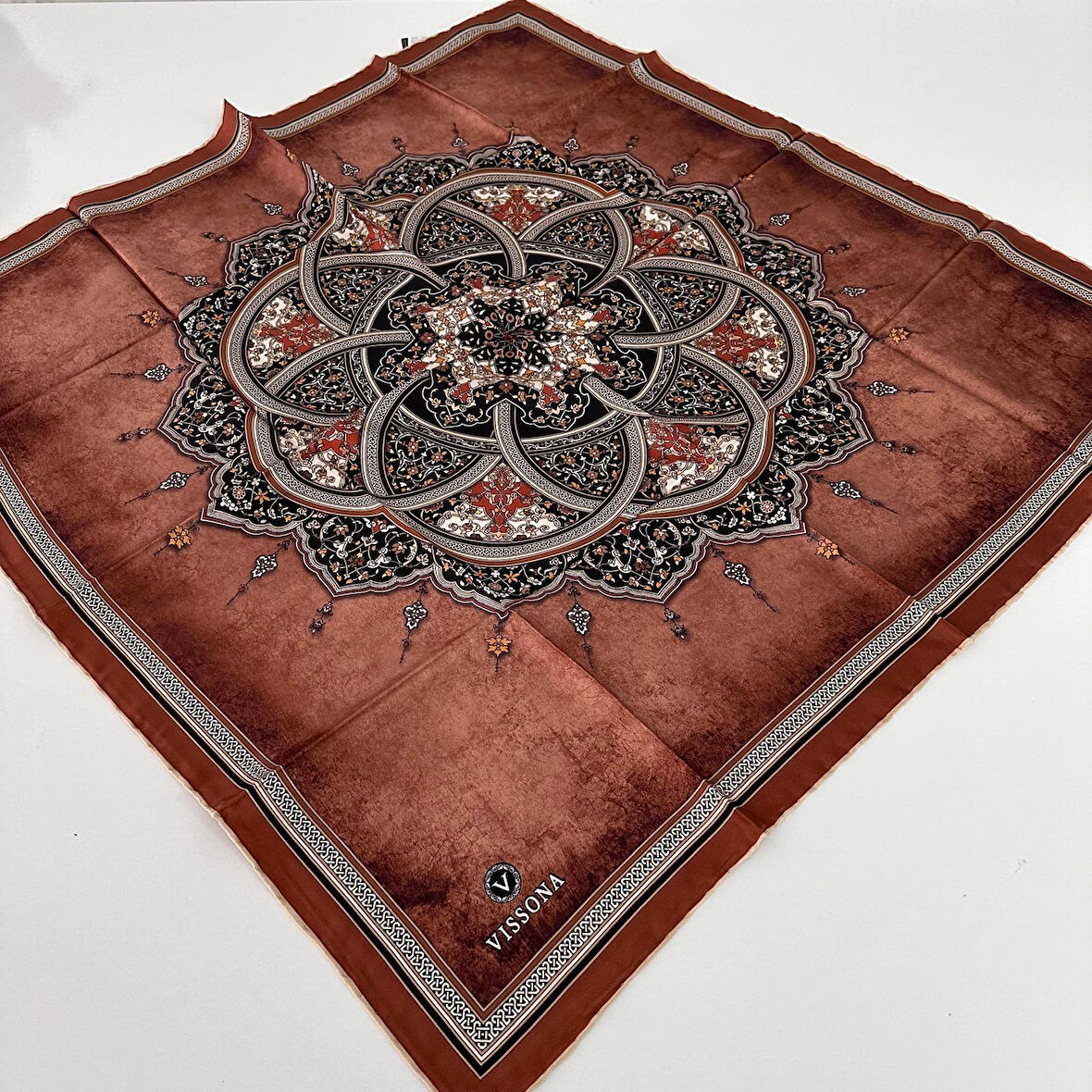 Vissona Twill İpek Eşarp IPK5703