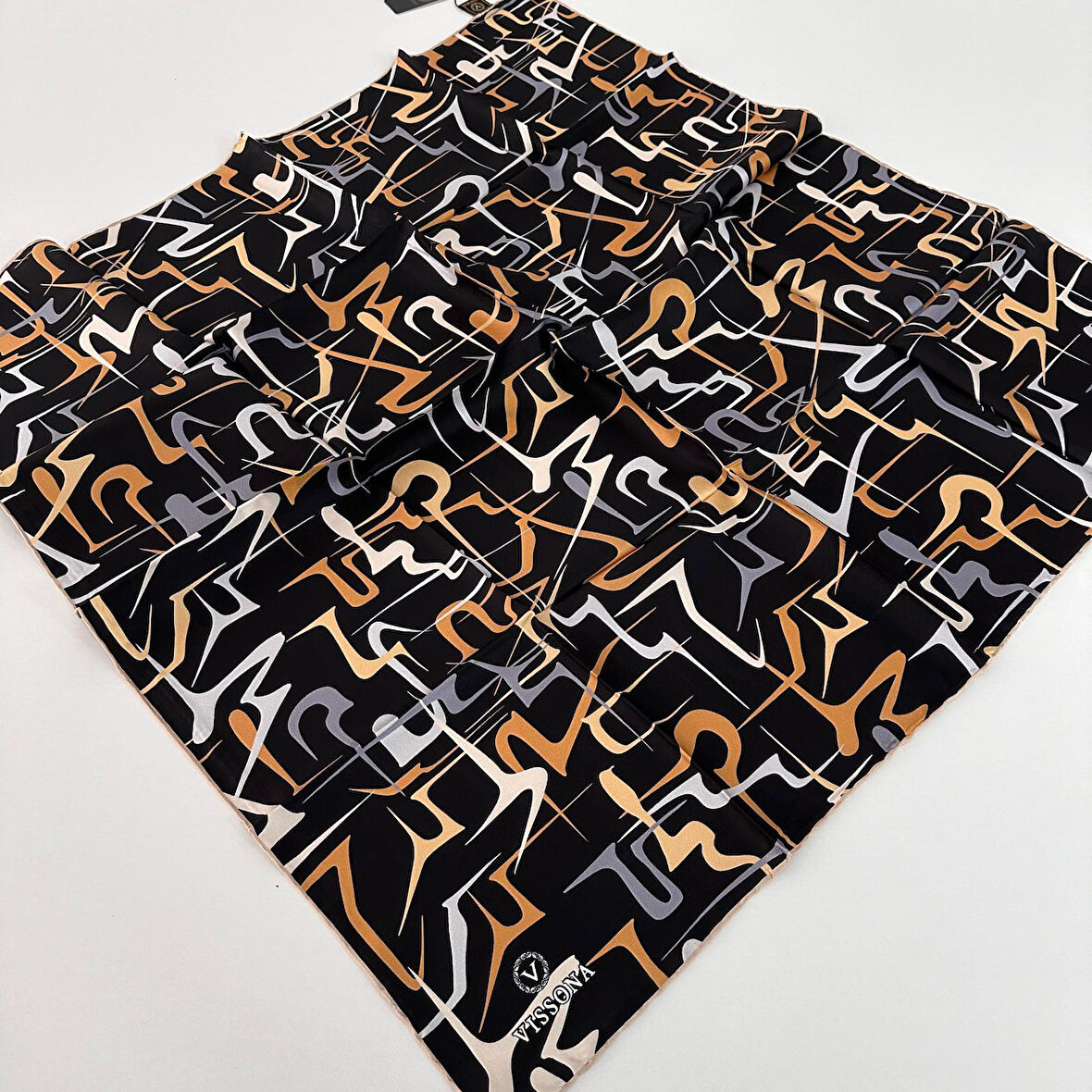 Vissona Twill İpek Eşarp IPK5803
