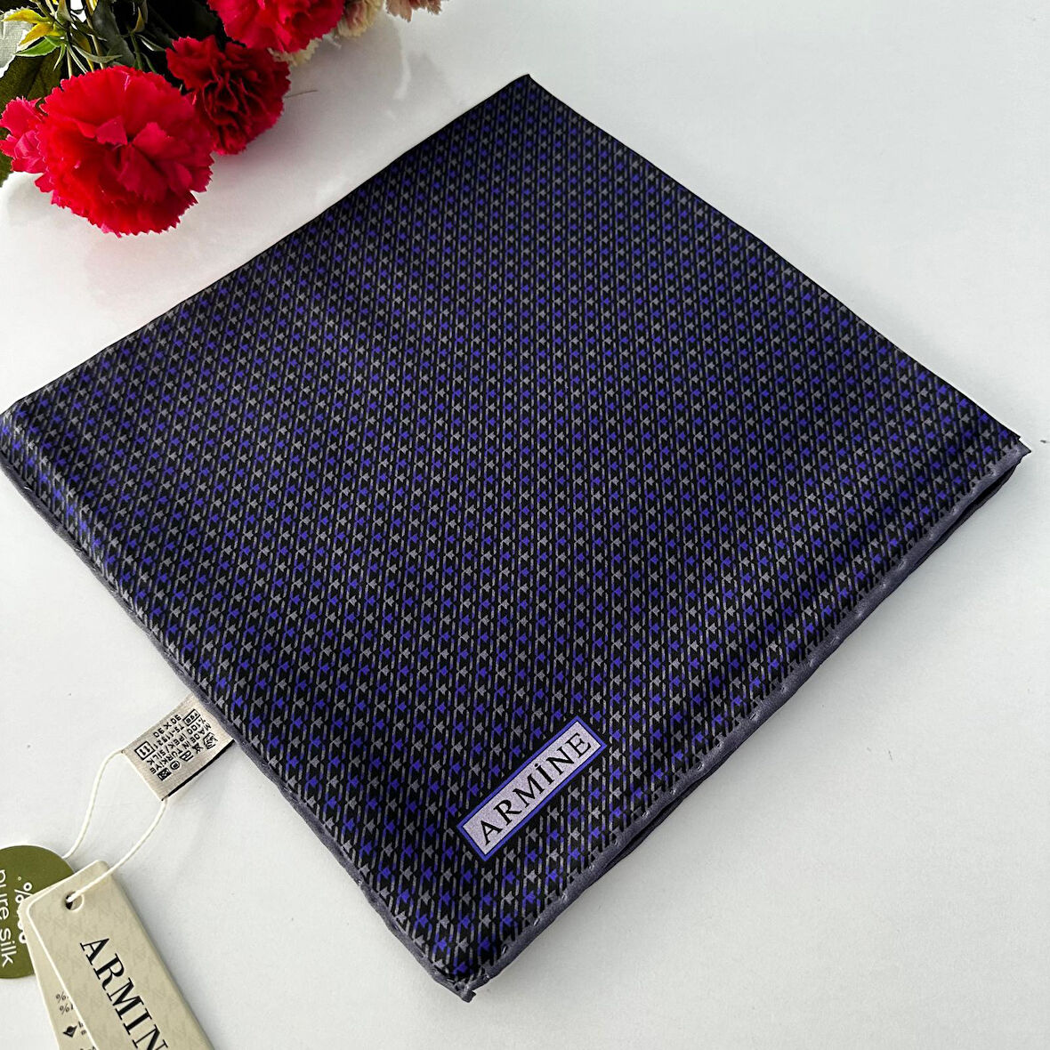 Armine Sura Saf İpek Eşarp 24-25 Sonbahar Kış Sezonu PKT0304