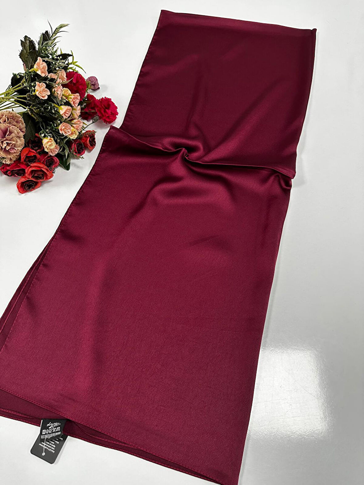 Dubai Abiye Şal Renk:Bordo JJ0437